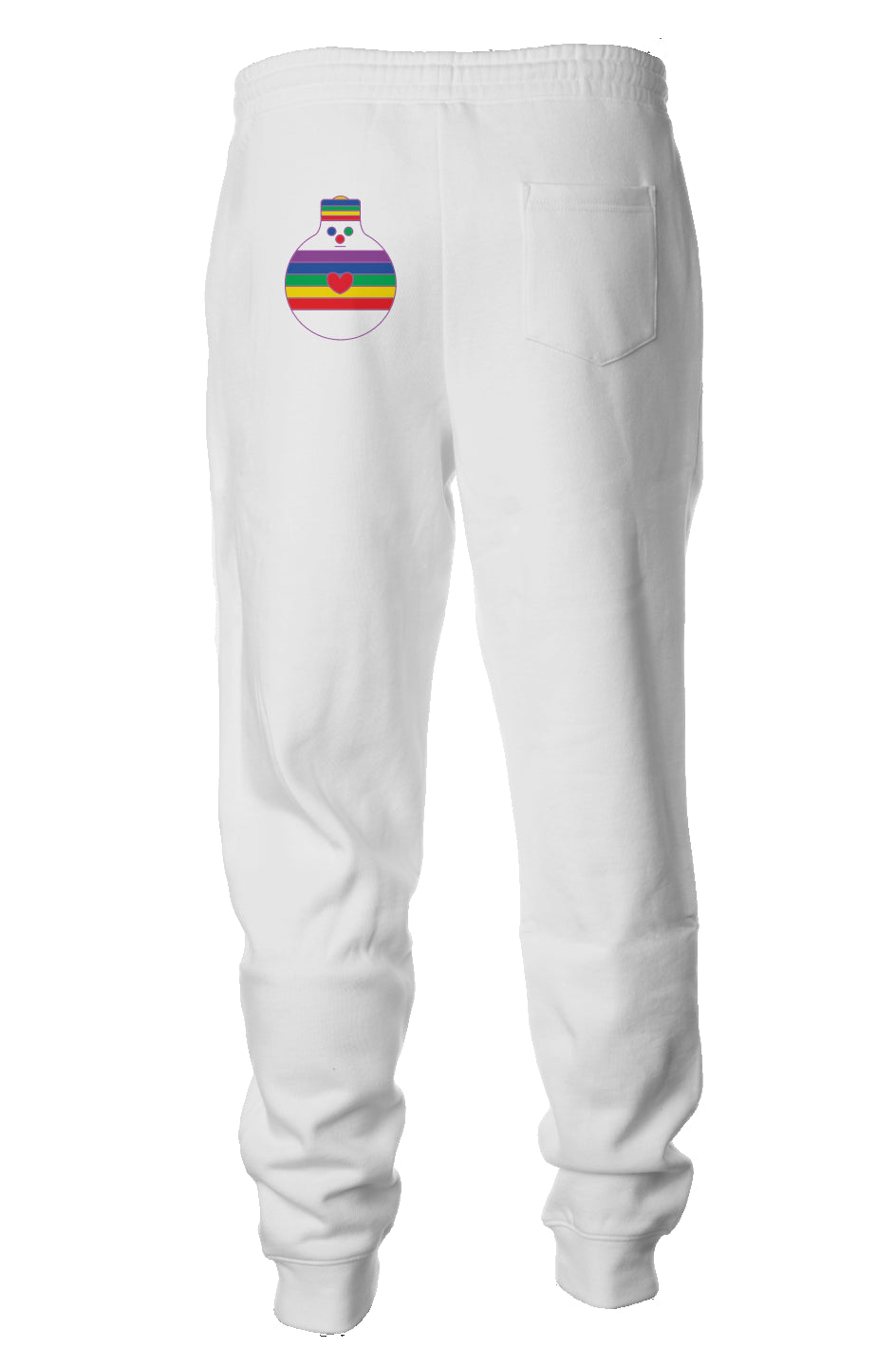 FitFarty Rainbow bulb-oh Fleece Joggers