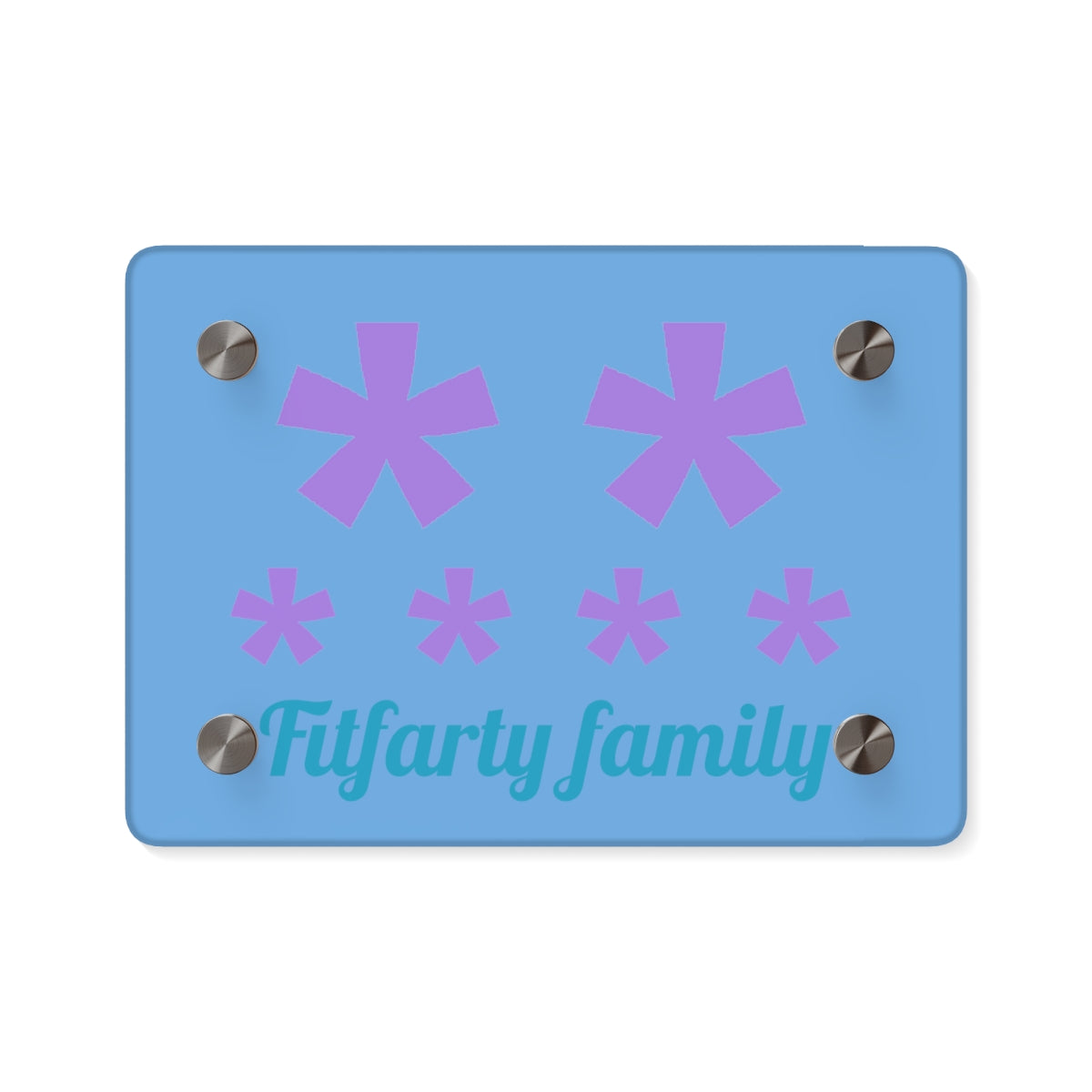 FitFarty Acrylic Wall Art Panels