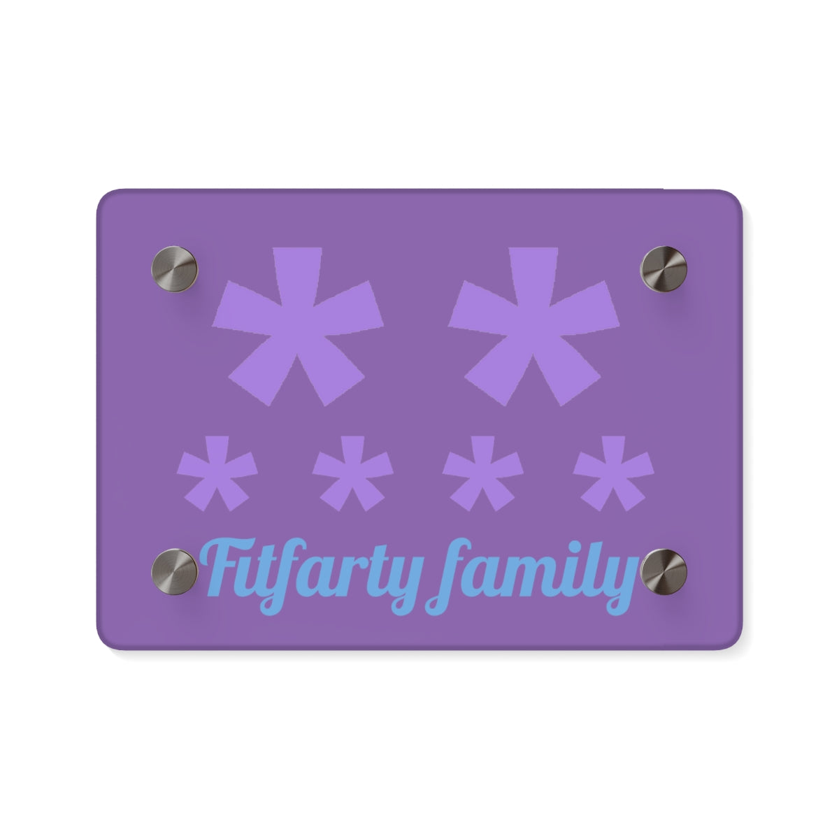 FitFarty Acrylic Wall Art Panels