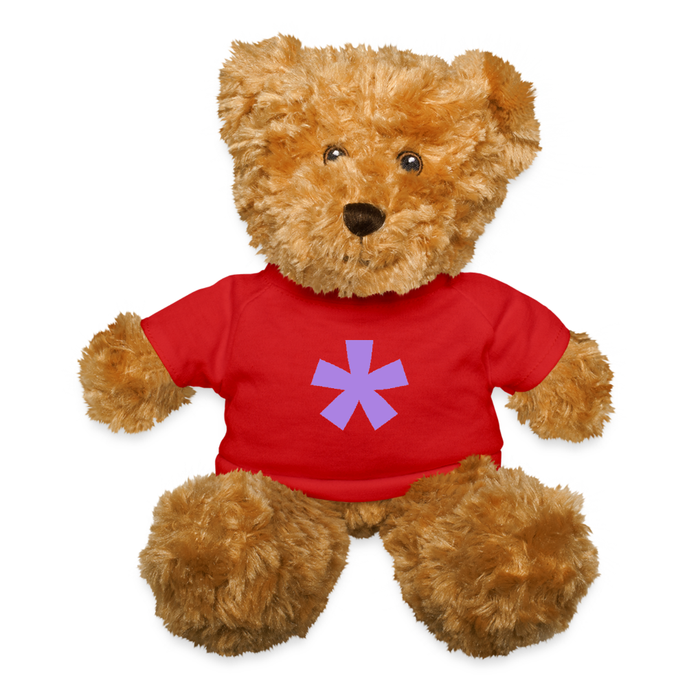 FitFarty Teddy Bear - red