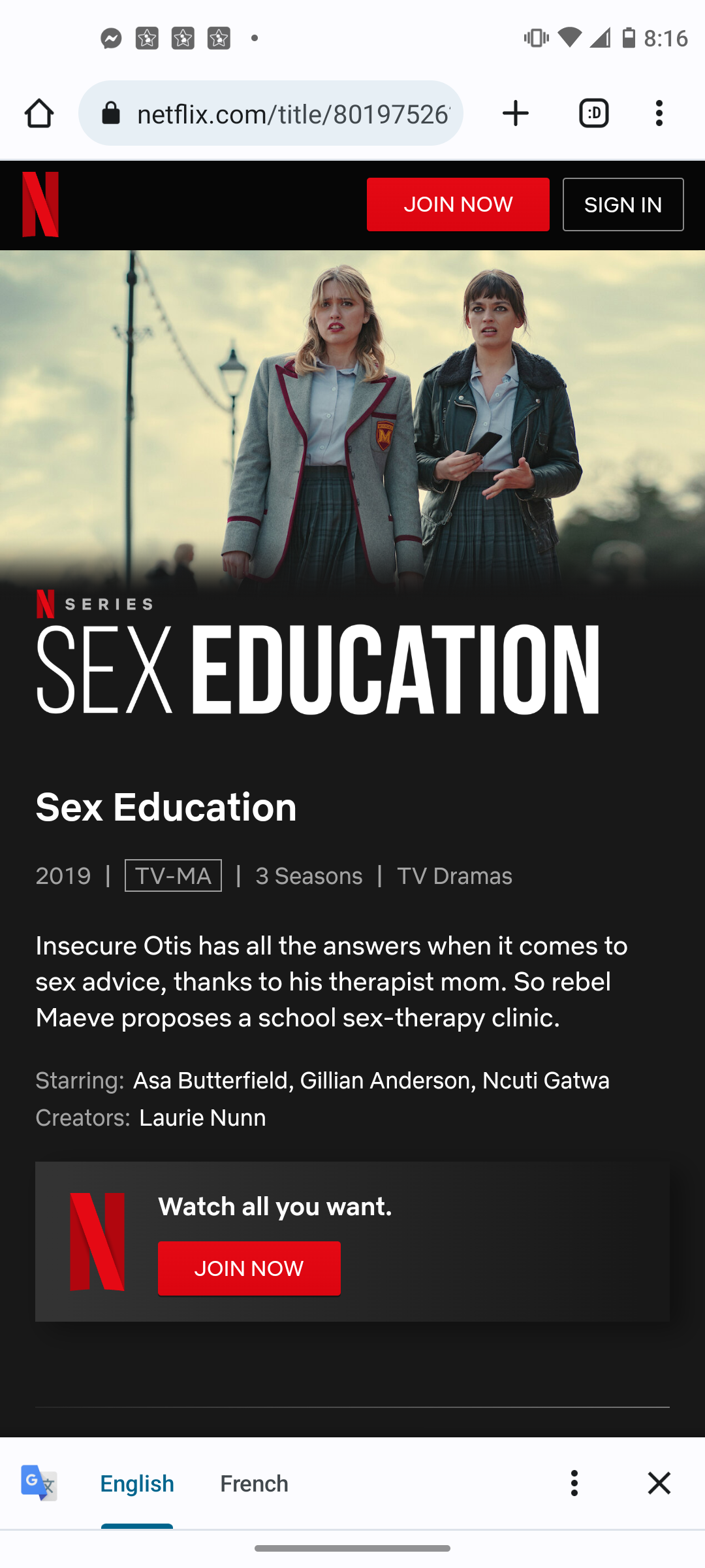 Sex Education Show