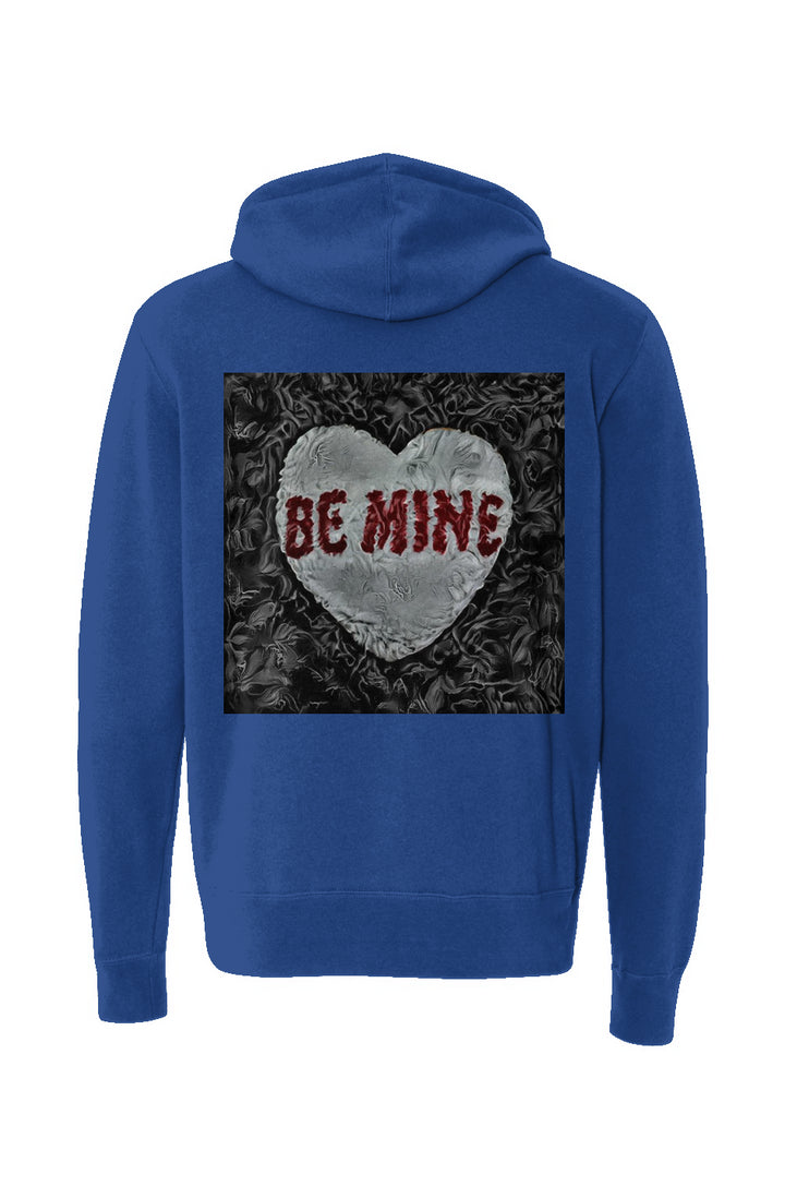 Be Mine Unisex Full-Zip Hoodie