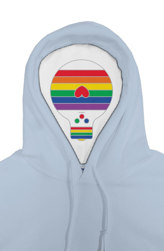Rainbow Bulb-oh pullover hoody
