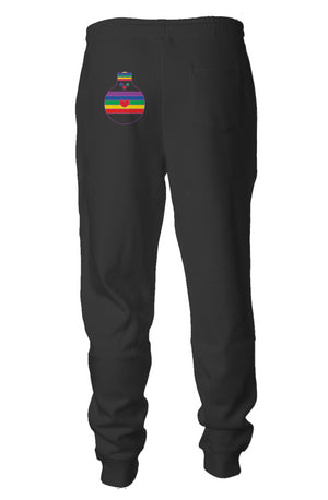 FitFarty Rainbow bulb-oh Fleece Joggers