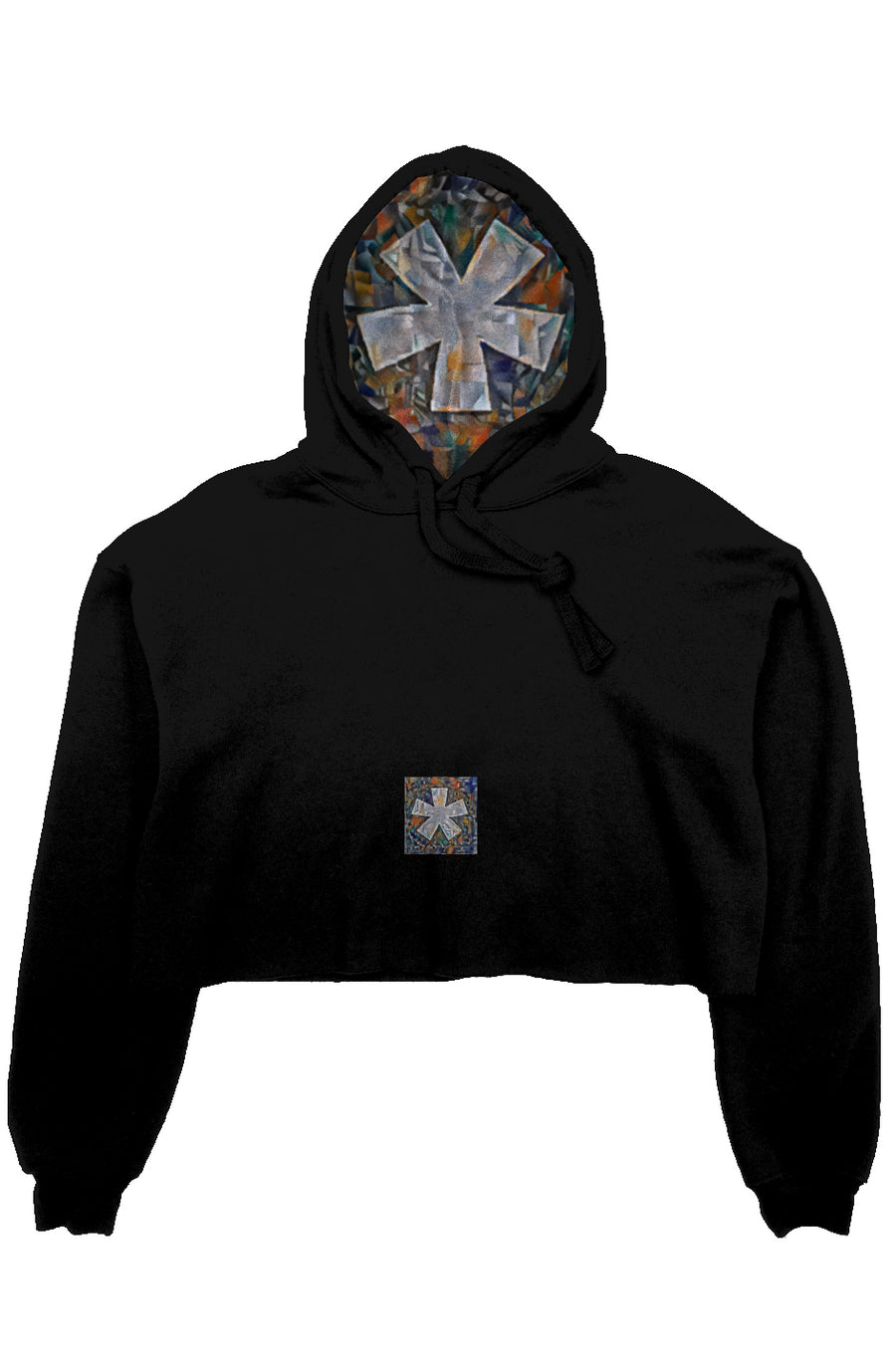 AI Asterisk Half Hoodie