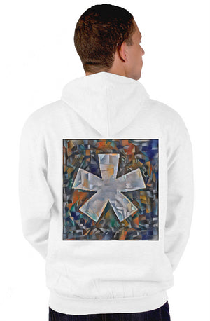 AI Asterisk Zip Hoody