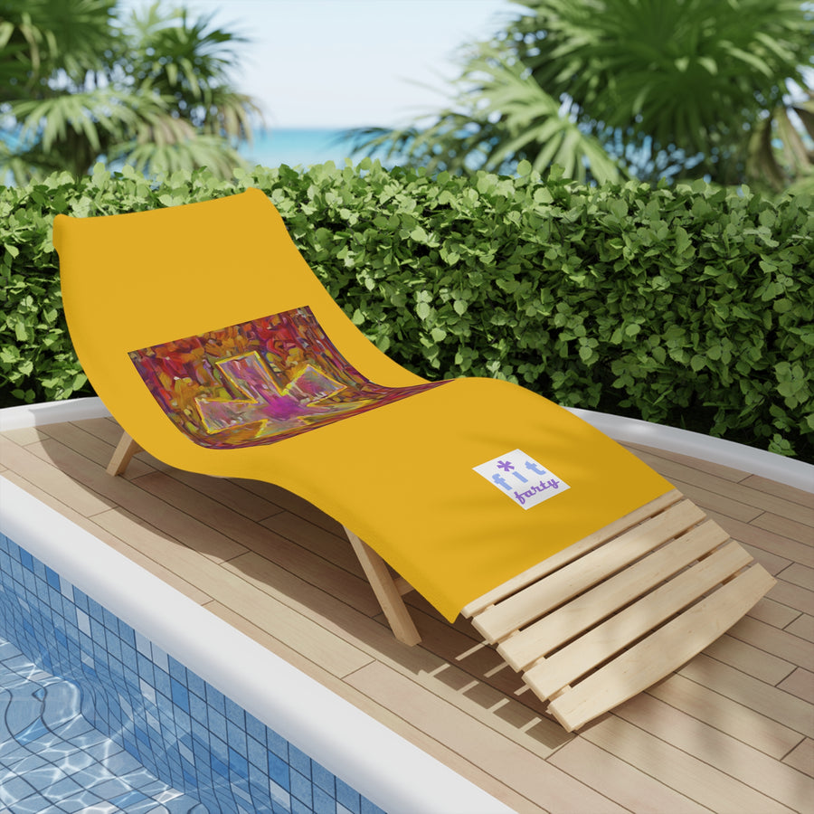 FitFarty Beach Towel