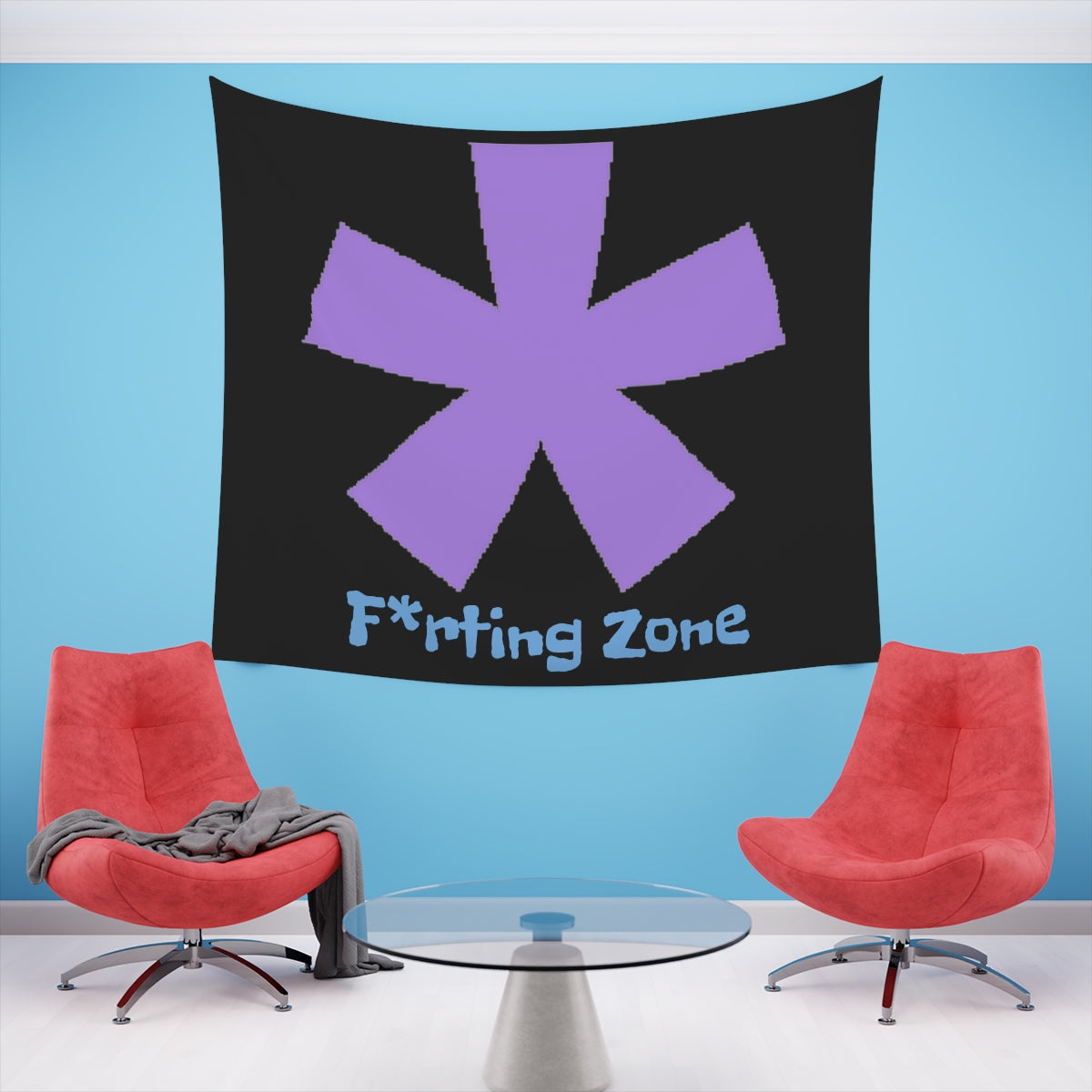 FitFarty Printed Wall Tapestry