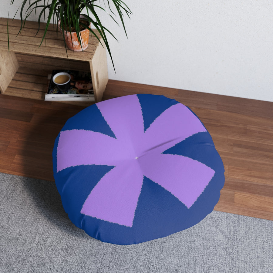 FitFarty Tufted Floor Pillow, Round