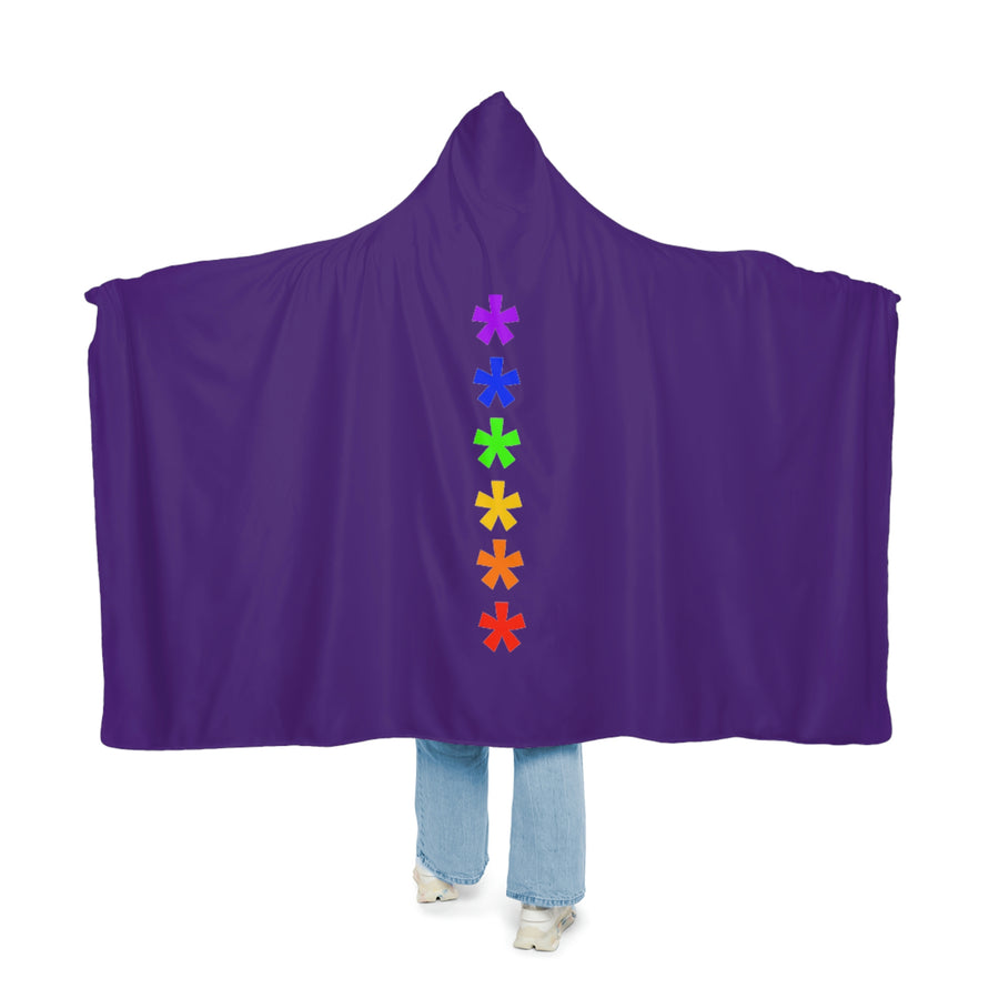 FitFarty Rainbow Assterisk Wearable Blanket