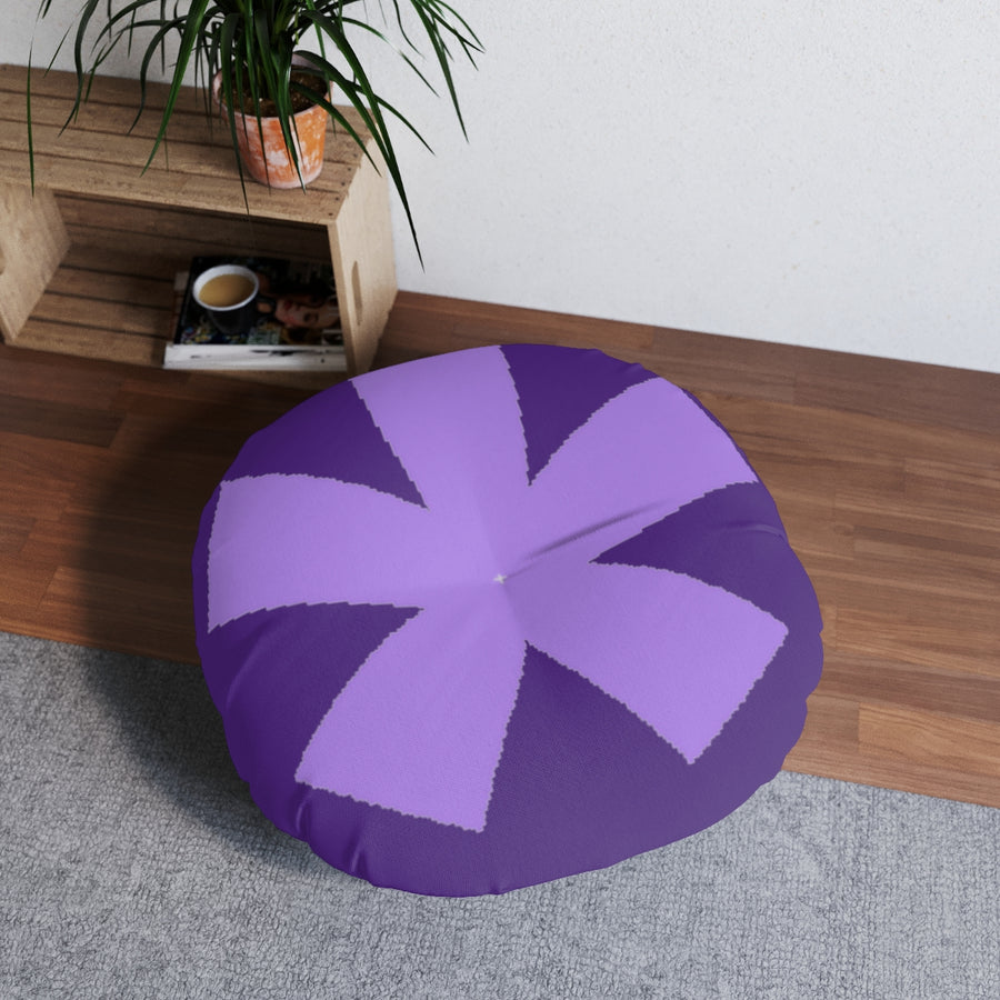 FitFarty Tufted Floor Pillow, Round