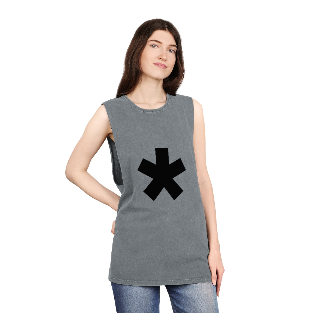 FitFarty Unisex Stonewash Tank Top