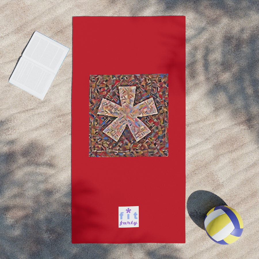 FitFarty Beach Towel