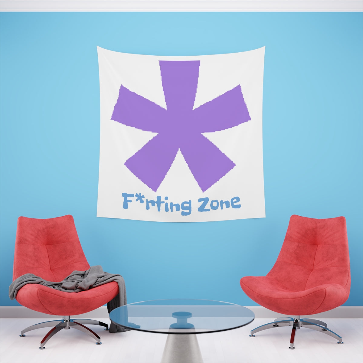 FitFarty Printed Wall Tapestry