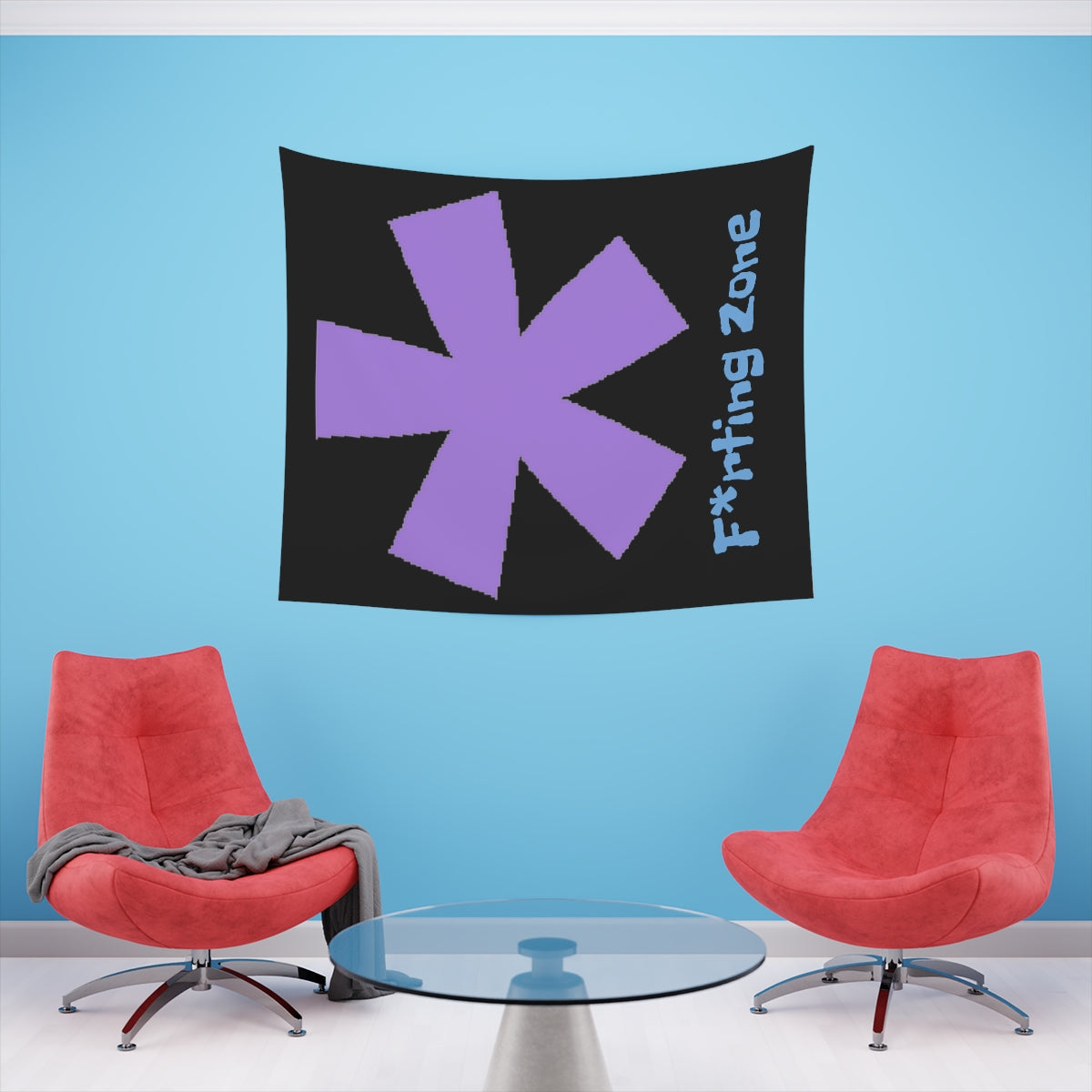 FitFarty Printed Wall Tapestry