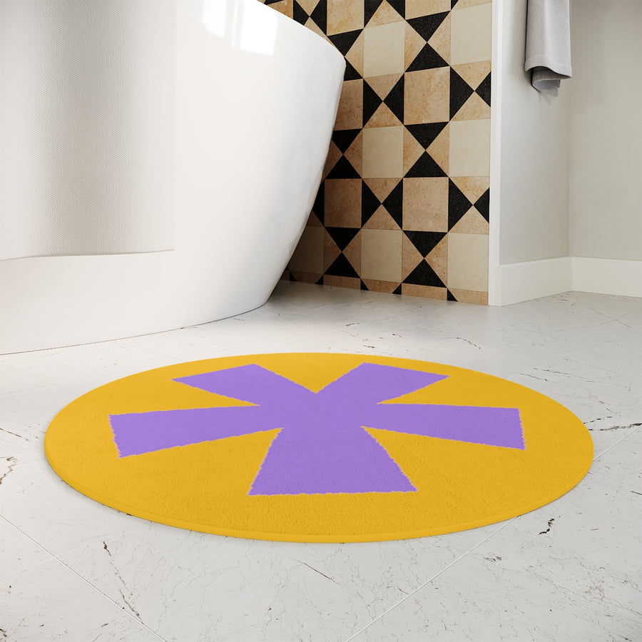 FitFarty Polyester Bath Mat