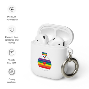 FitFarty Rainbow bulb-oh AirPods case