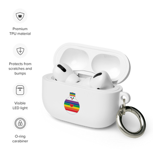 FitFarty Rainbow bulb-oh AirPods case