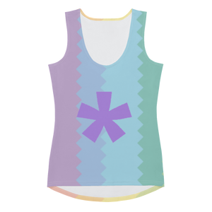 FitFarty Rainbow Assterisk  Tank Top