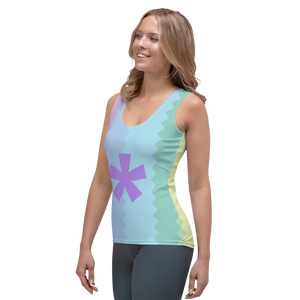 FitFarty Rainbow Assterisk  Tank Top