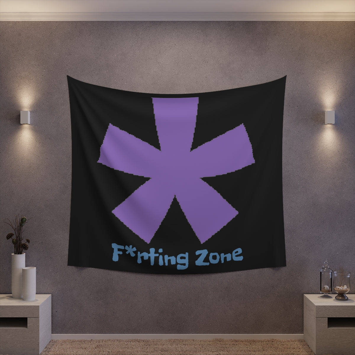 FitFarty Printed Wall Tapestry