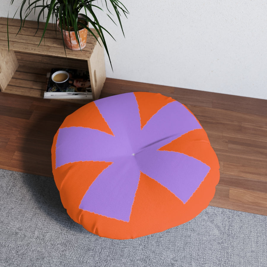 FitFarty Tufted Floor Pillow, Round