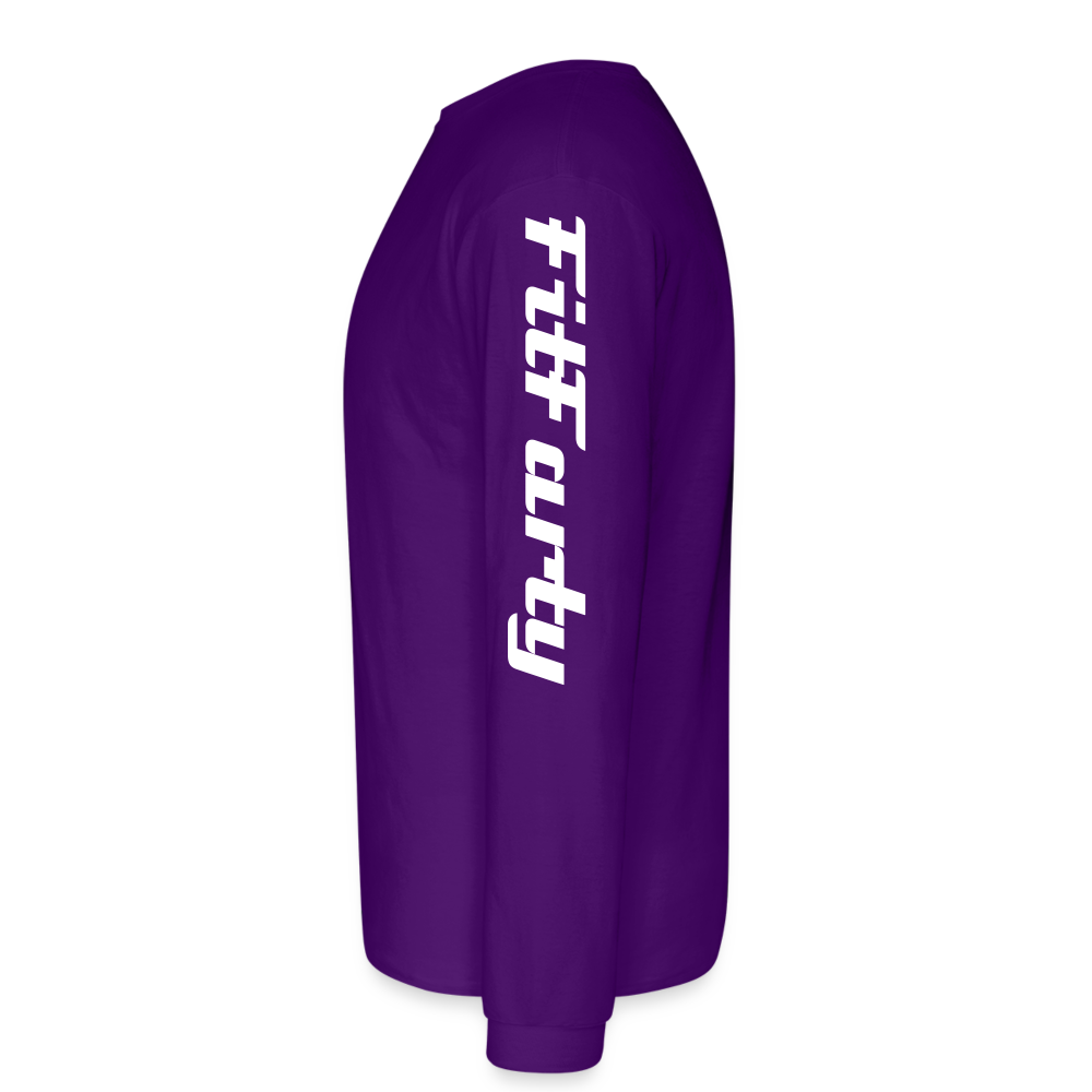 FitFarty Long Sleeve T-Shirt - purple