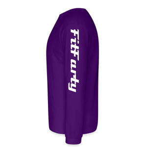 FitFarty Long Sleeve T-Shirt - purple