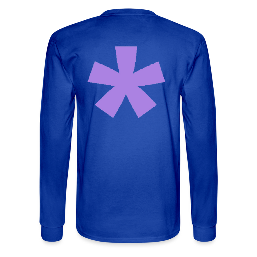 FitFarty Long Sleeve T-Shirt - royal blue