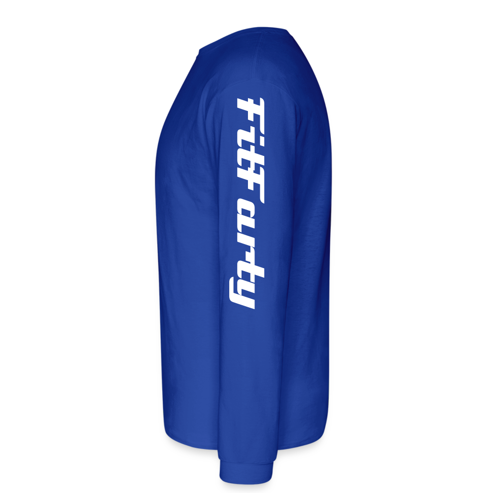 FitFarty Long Sleeve T-Shirt - royal blue