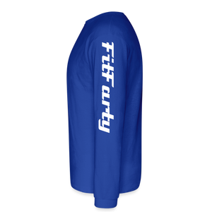 FitFarty Long Sleeve T-Shirt - royal blue