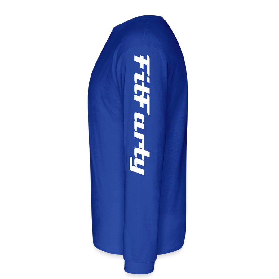 FitFarty Long Sleeve T-Shirt - royal blue