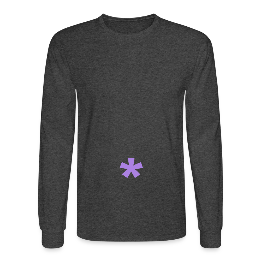 FitFarty Long Sleeve T-Shirt - heather black