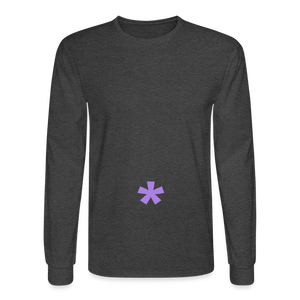 FitFarty Long Sleeve T-Shirt - heather black