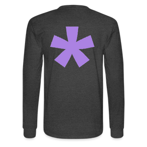 FitFarty Long Sleeve T-Shirt - heather black