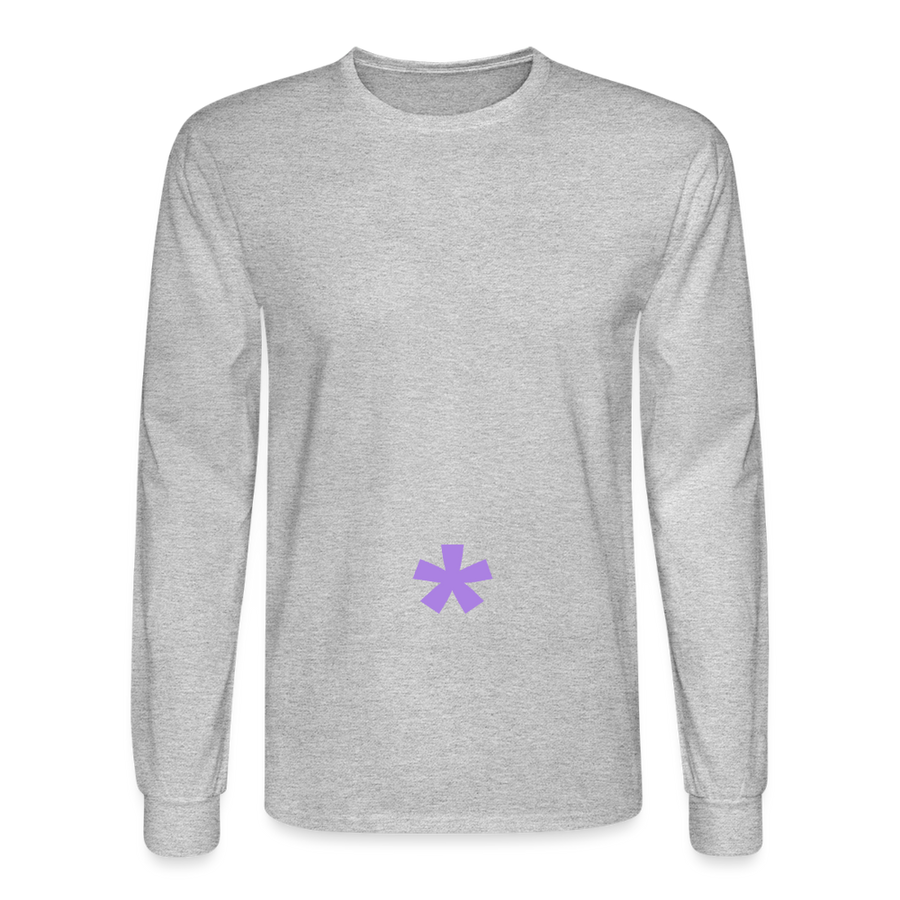 FitFarty Long Sleeve T-Shirt - heather gray