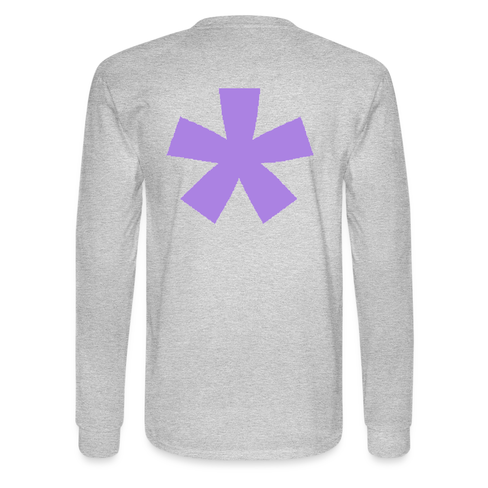 FitFarty Long Sleeve T-Shirt - heather gray