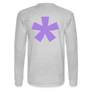 FitFarty Long Sleeve T-Shirt - heather gray