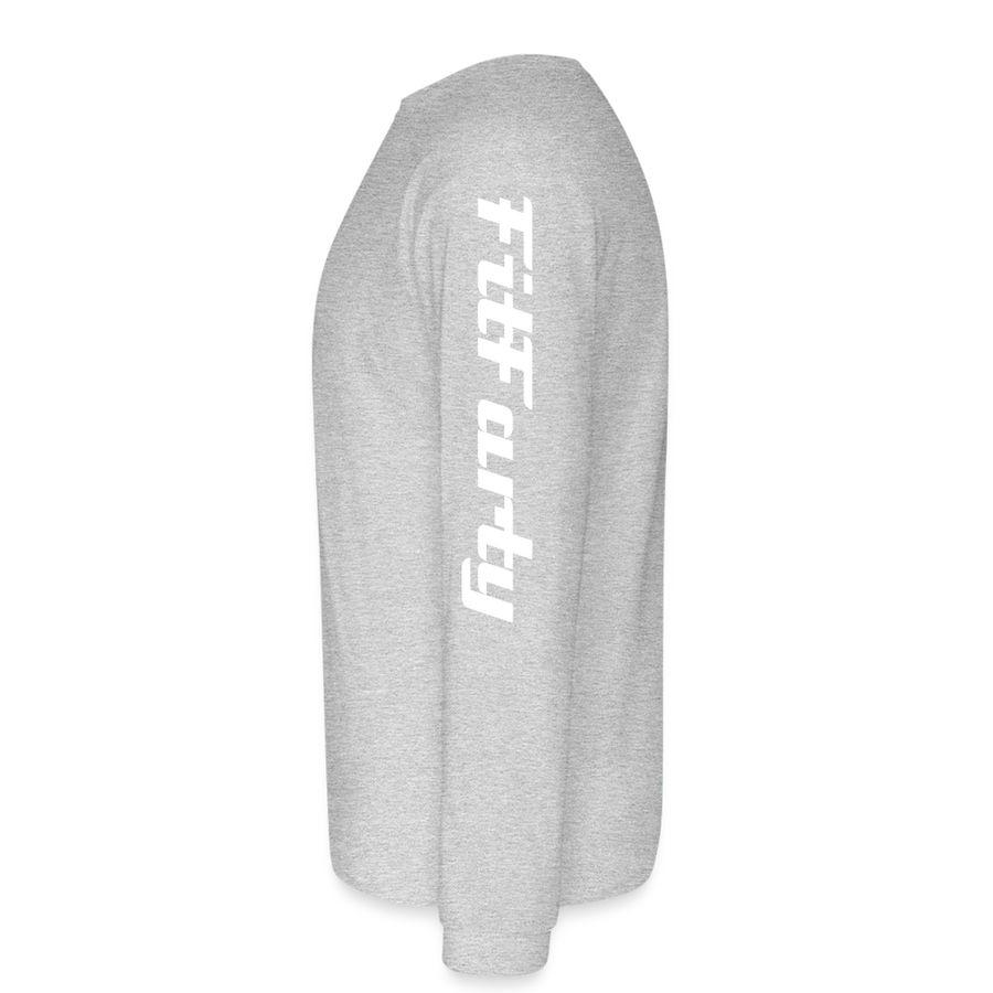 FitFarty Long Sleeve T-Shirt - heather gray