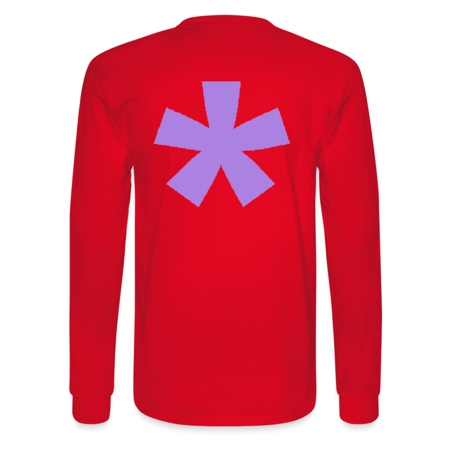 FitFarty Long Sleeve T-Shirt - red