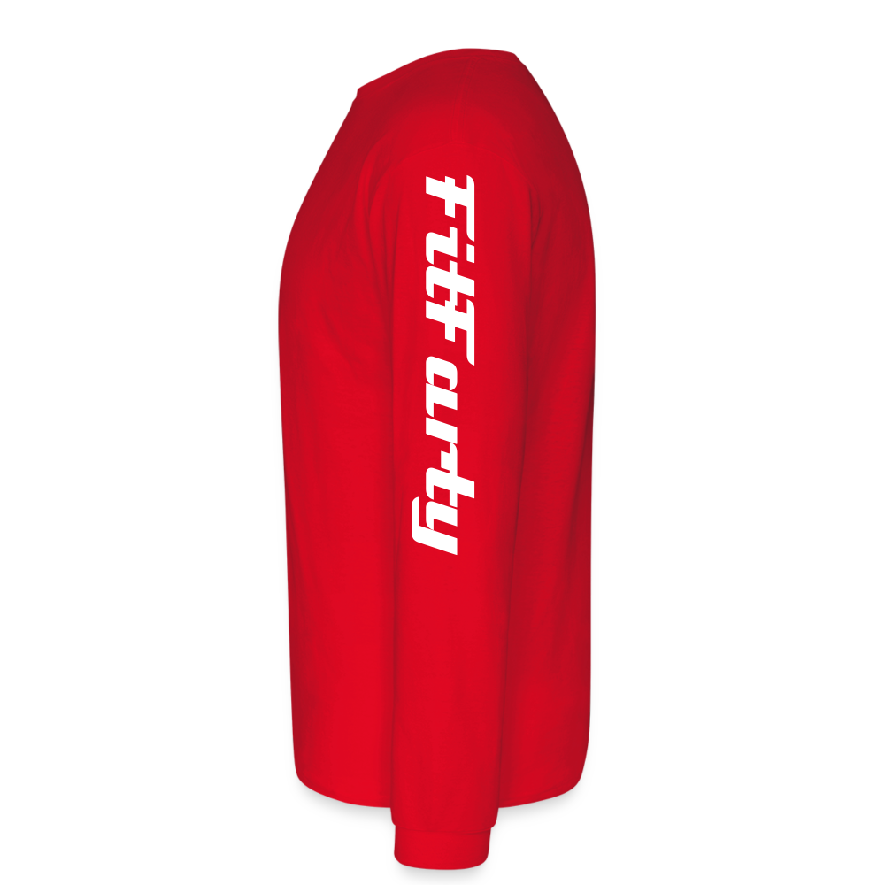 FitFarty Long Sleeve T-Shirt - red