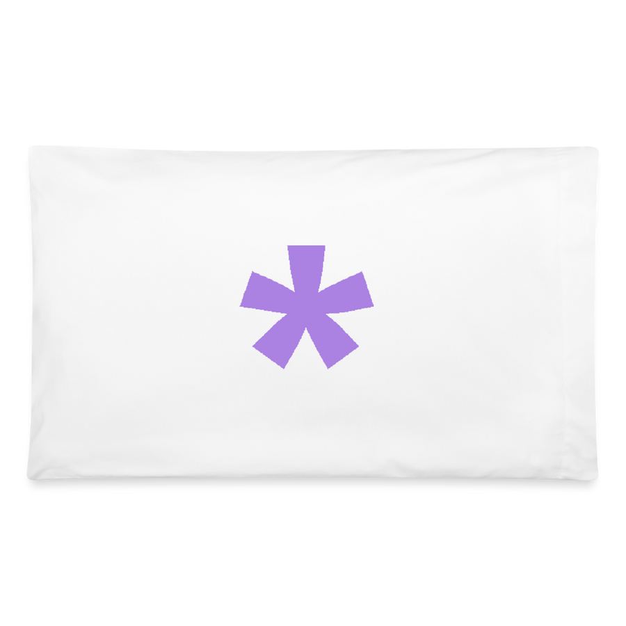 FitFarty Pillowcase 32'' x 20'' - white