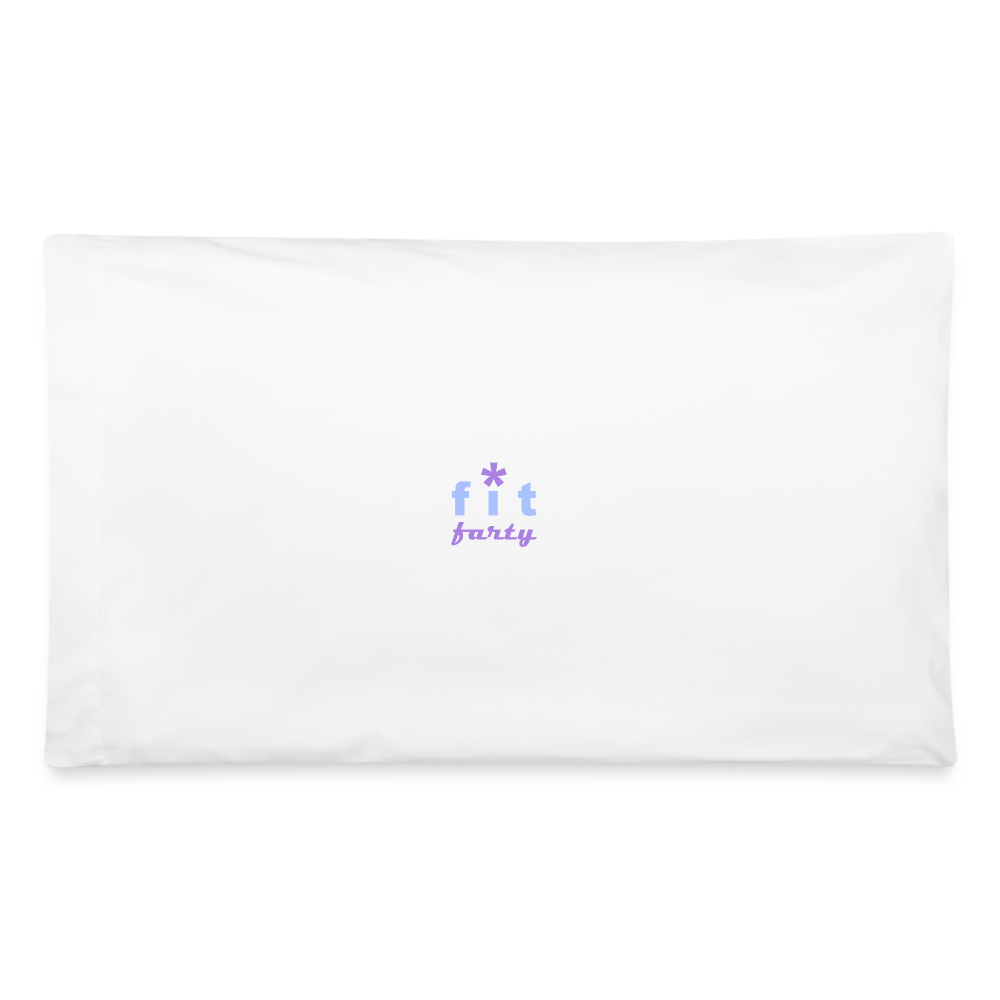 FitFarty Pillowcase 32'' x 20'' - white