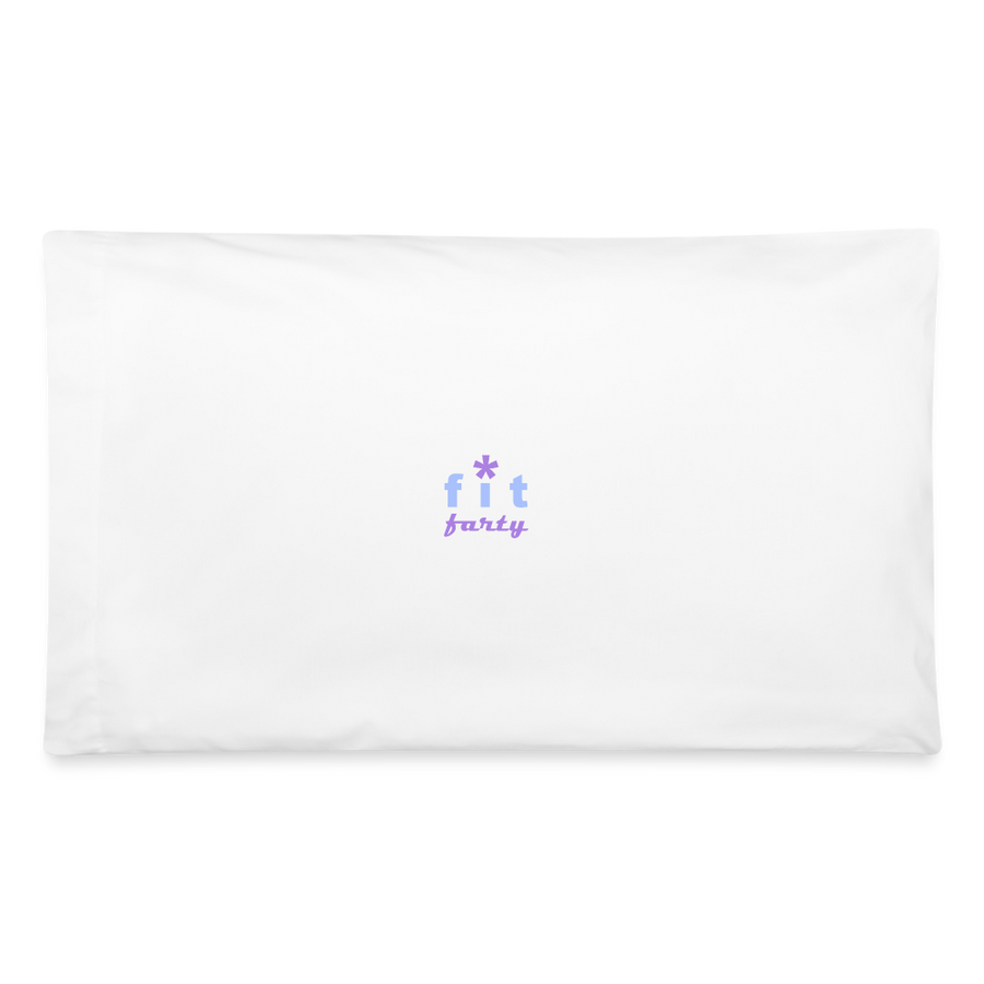 FitFarty Pillowcase 32'' x 20'' - white