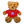 Load image into Gallery viewer, FitFarty Teddy Bear - red
