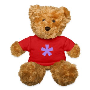 FitFarty Teddy Bear - red