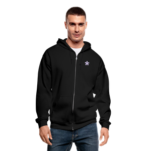 FitFarty Heavy Blend Adult Zip Hoodie - black