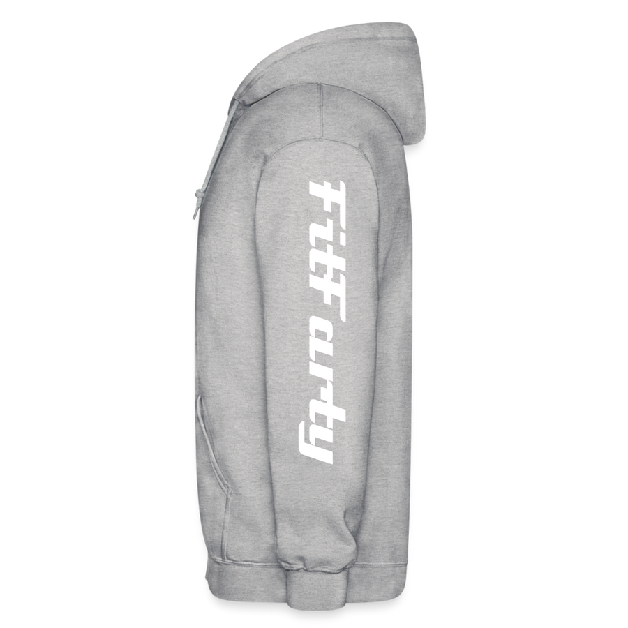 FitFarty Heavy Blend Adult Zip Hoodie - heather gray