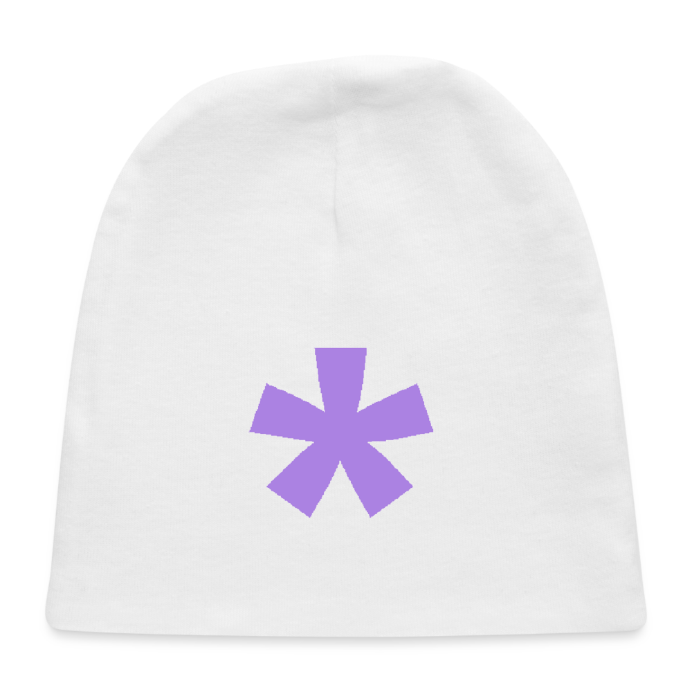 FitFarty Baby Cap - white