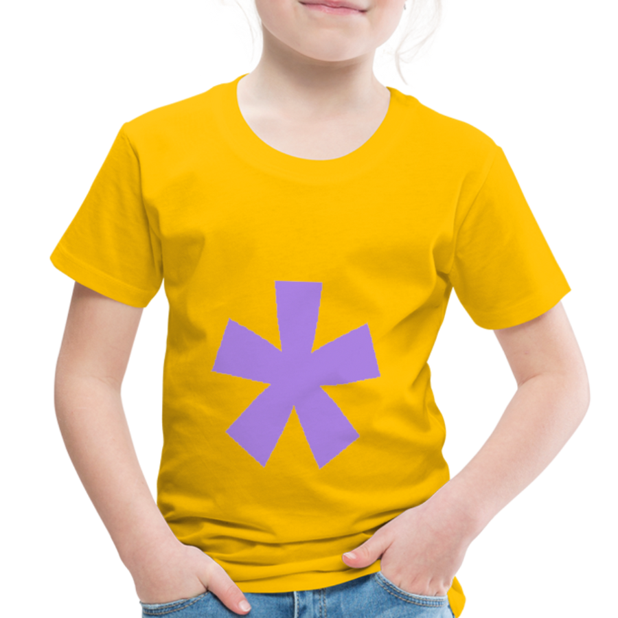 FitFarty Toddler Premium T-Shirt - sun yellow